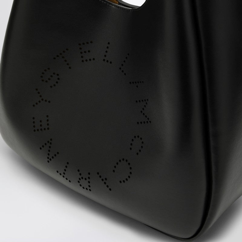 Stella McCartney Black Logo medium tote bag 7B0102W8542P_STELL-1000