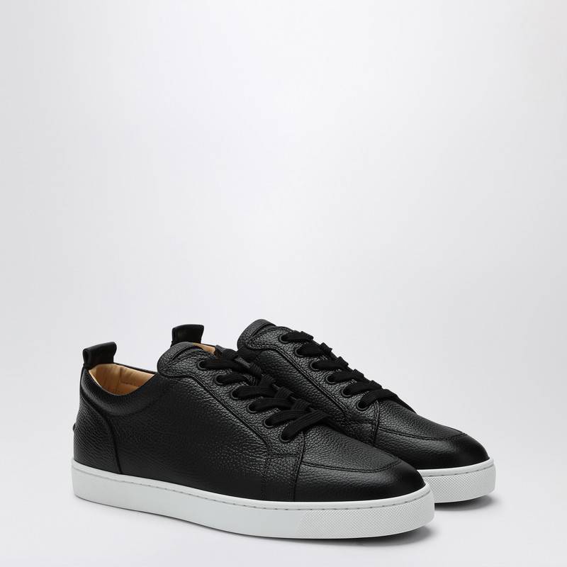 Christian Louboutin Black leather sneaker Rantulow 1180255LEP_LOUBO-BK01