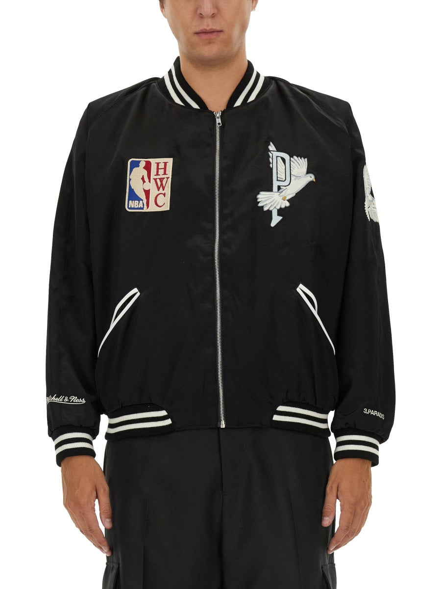 3.PARADIS VARSITY JACKET JK11083BLACK