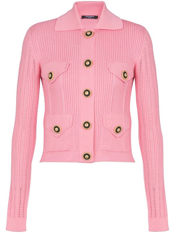 Balmain Sweaters Pink EF1KL150KI104BB