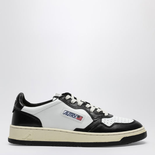 AUTRY Medalist sneakers in white/black leather AULMWB01P_AUTRY-WB01