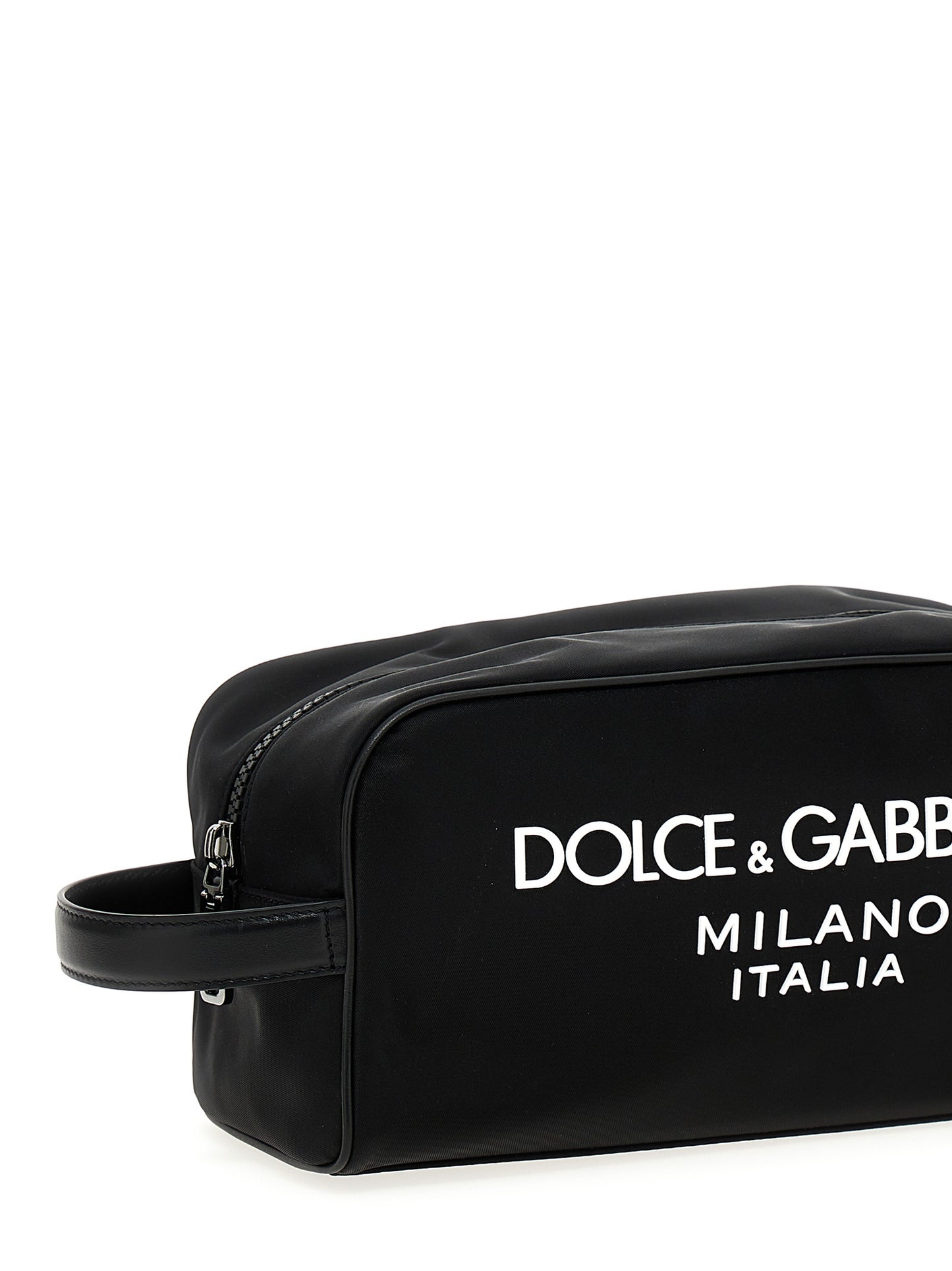 Dolce & Gabbana RUBBER LOGO TOILETRY BAG BT0989AG1828B956