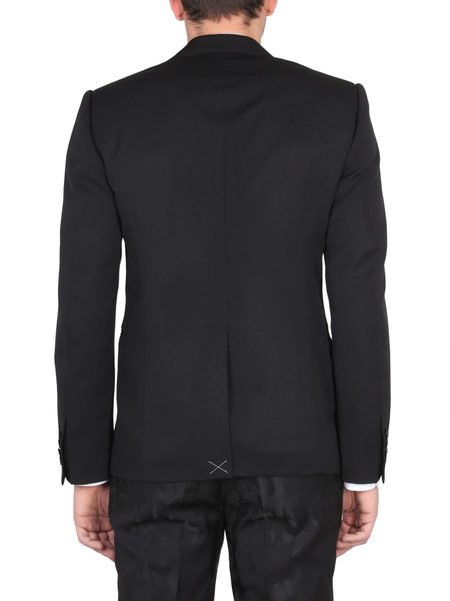 Alexander McQUEEN SINGLE-BREASTED SUIT JACKET 726450QUU911000