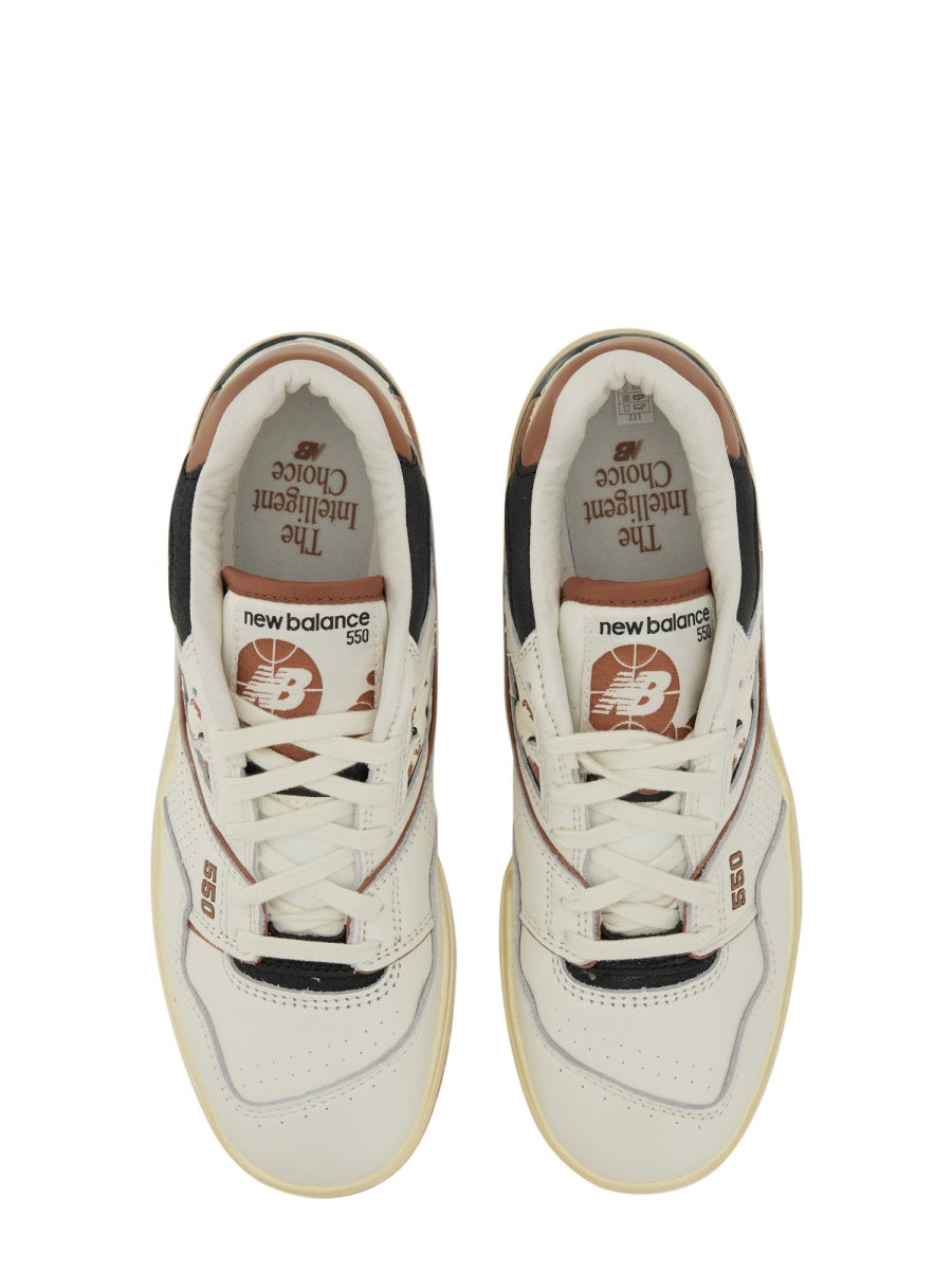 New Balance SNEAKER "550" BB550VGCOFFWHITE/BROWN