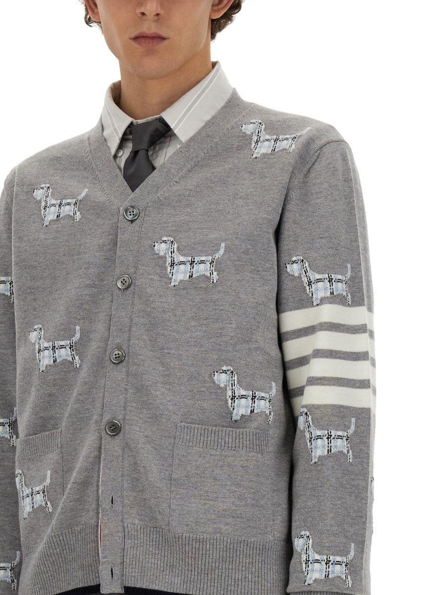 Thom Browne WOOL CARDIGAN MKC511AY1002055