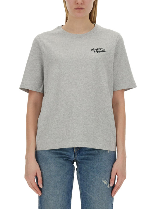 Maison Kitsuné T-SHIRT WITH LOGO MW00126KJ0119H120