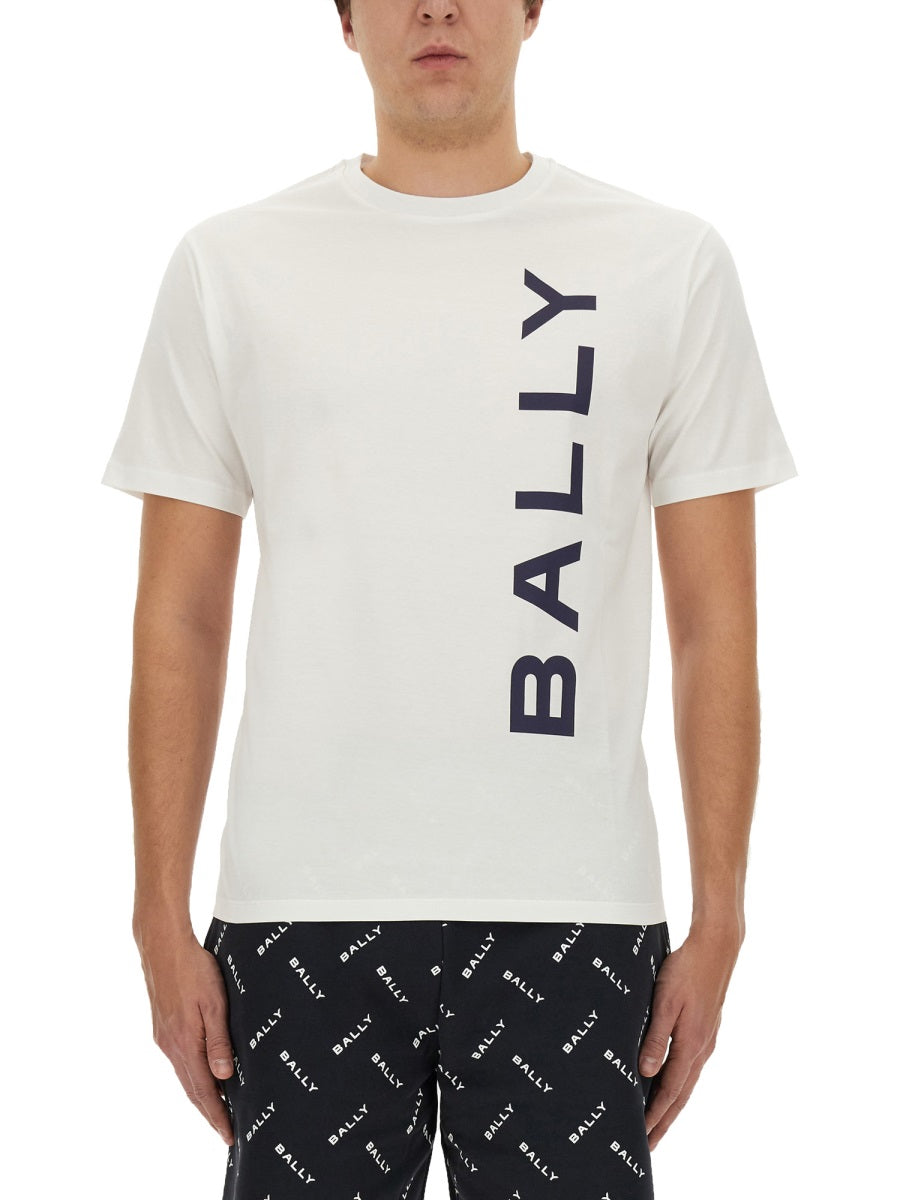 BALLY T-SHIRT WITH LOGO MJE05CCO018U001