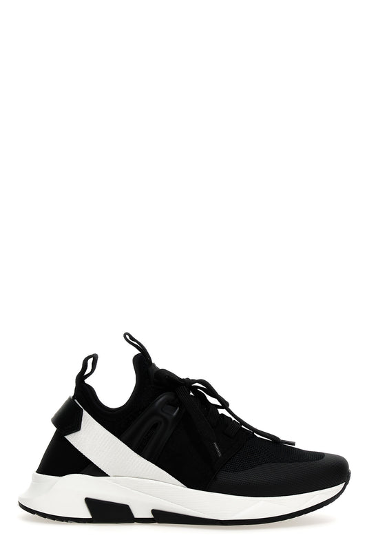 TOM FORD LOGO TECHNO SNEAKERS J1100TOF001N3NW01