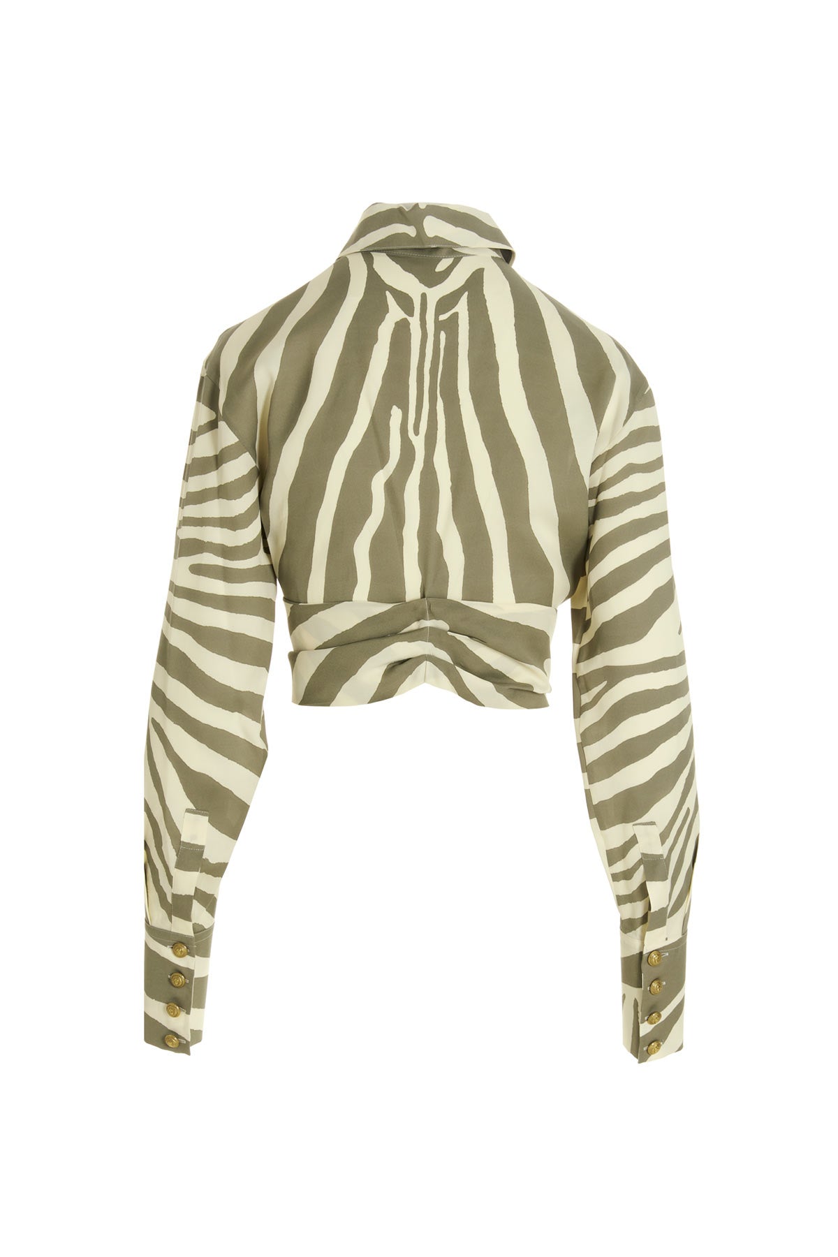 Balmain ZEBRA SHIRT AF1HU105VC81GLU