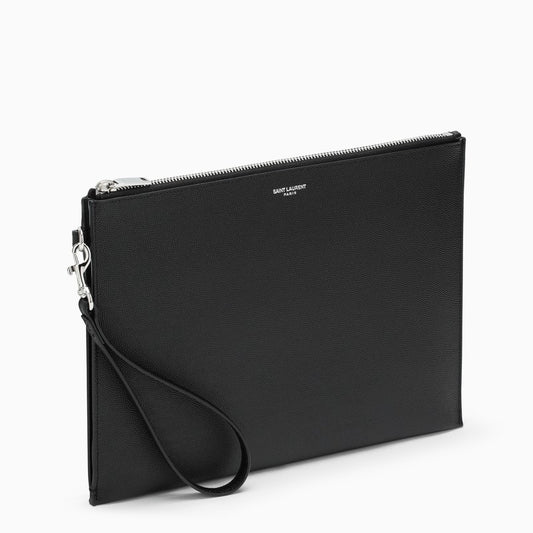 Saint Laurent Black leather iPad holder 683865BTY0NO_YSL-1000