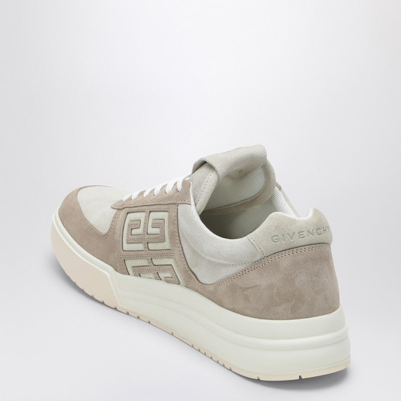 GIVENCHY Beige/white suede G4 Sneaker BE0030E21UP_GIV-291