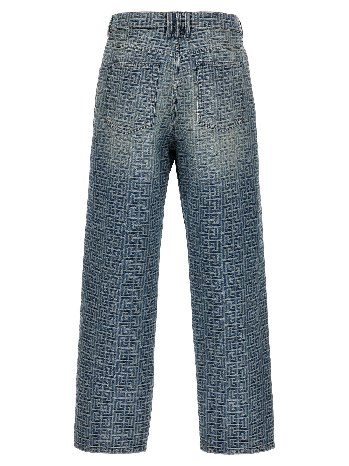 Balmain 'MONOGRAM' JEANS CH1MI040DD276FF