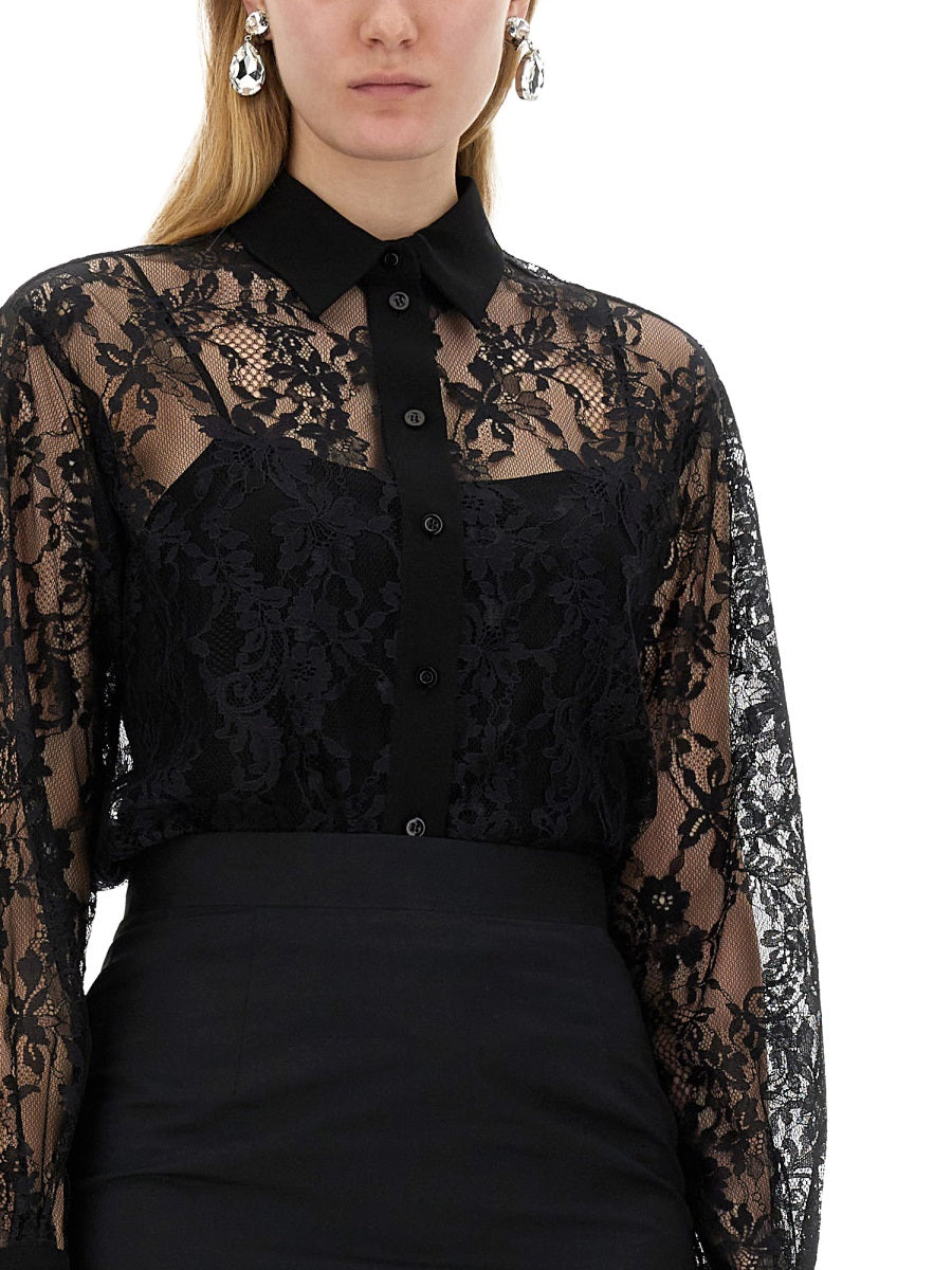 MOSCHINO LACE SHIRT 021404614555