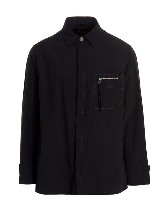 FENDI NYLON OVERSHIRT FW1236AMYYF0V6W