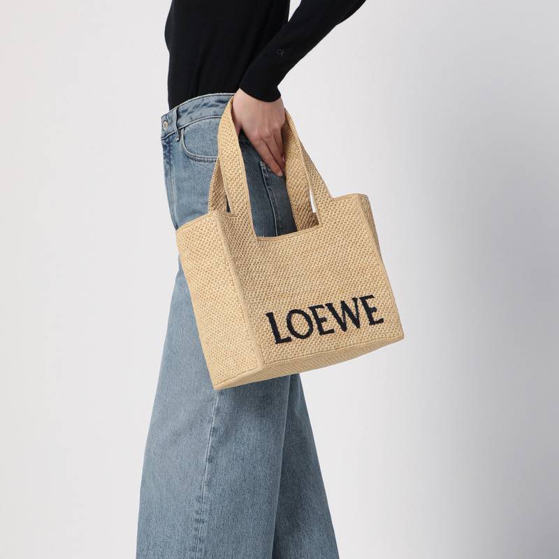 LOEWE Font large Natural raffia bag A685B61X05NFQ_LOEW-2123