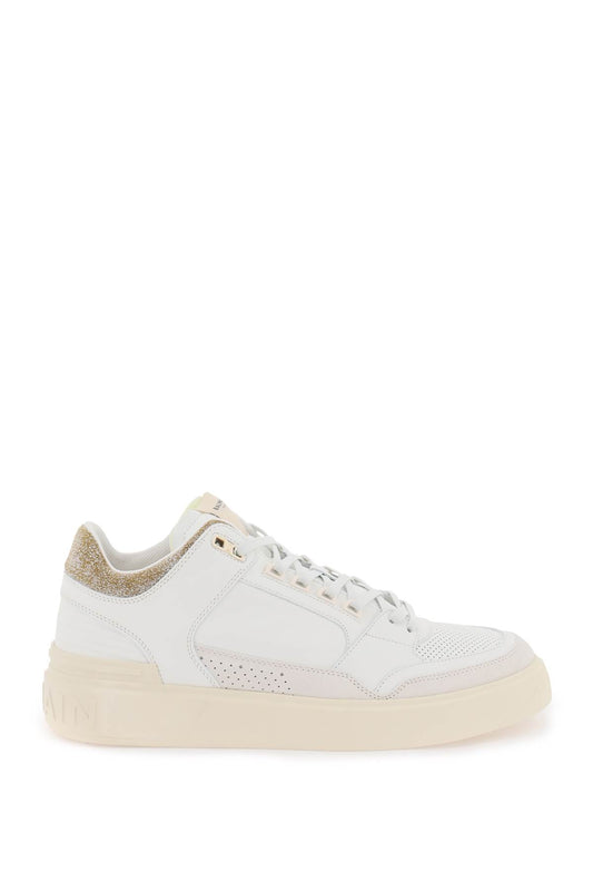 Balmain 'b court' mid top sneakers BM1VI344LTCK0FA