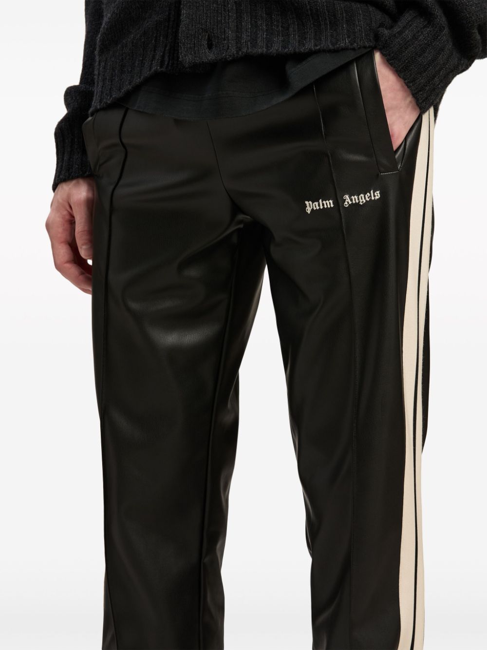 Palm Angels Trousers Black PMCJ020F24FAB0011003