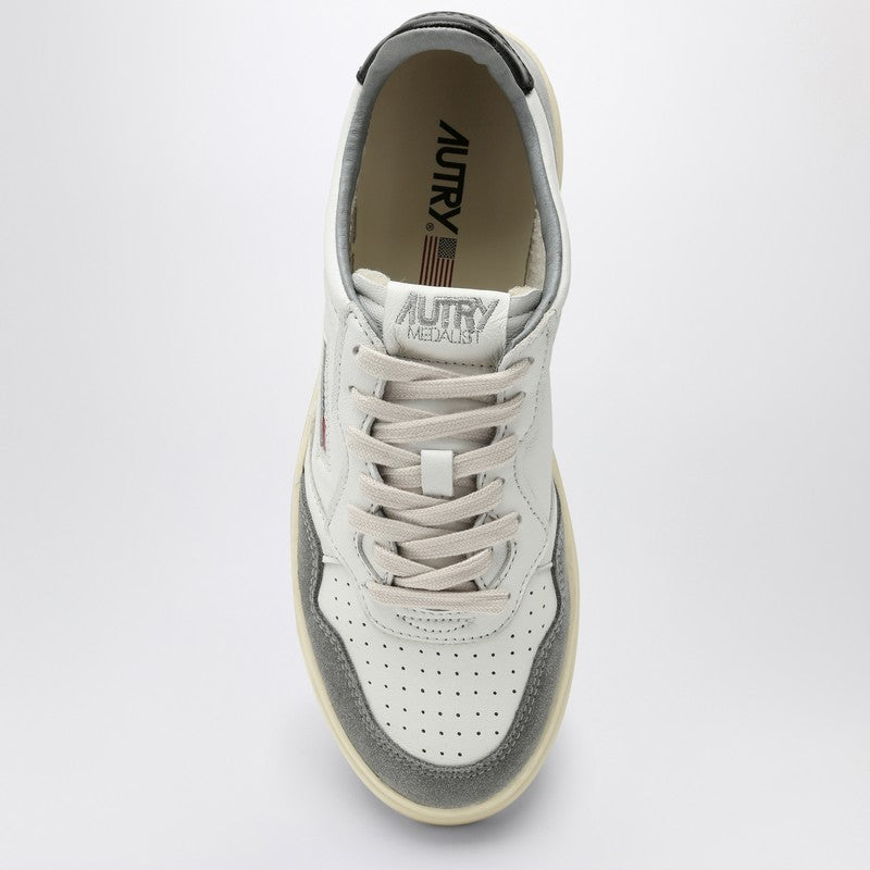 AUTRY Medalist sneakers in grey/white leather and suede AULWGS23P_AUTRY-GS23