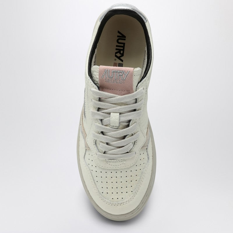 AUTRY Medalist white/silver/powder sneaker AULWLE18P_AUTRY-LE18