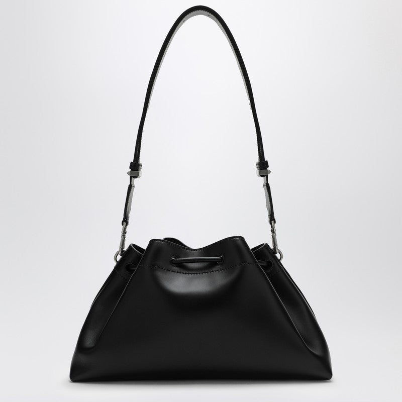 JIMMY CHOO Cinch M black leather bucket bag BONBONBCKTEWHUTP_JIMCH-BS