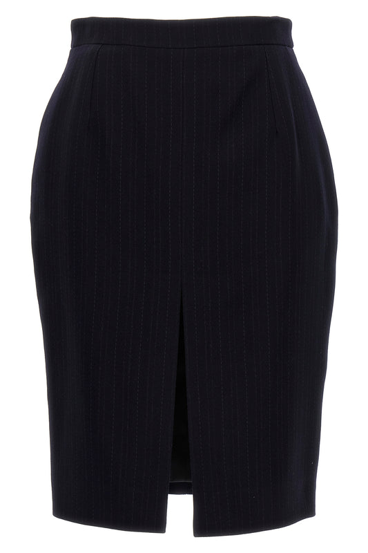 Saint Laurent SLIT PENCIL SKIRT 762647Y5H334127