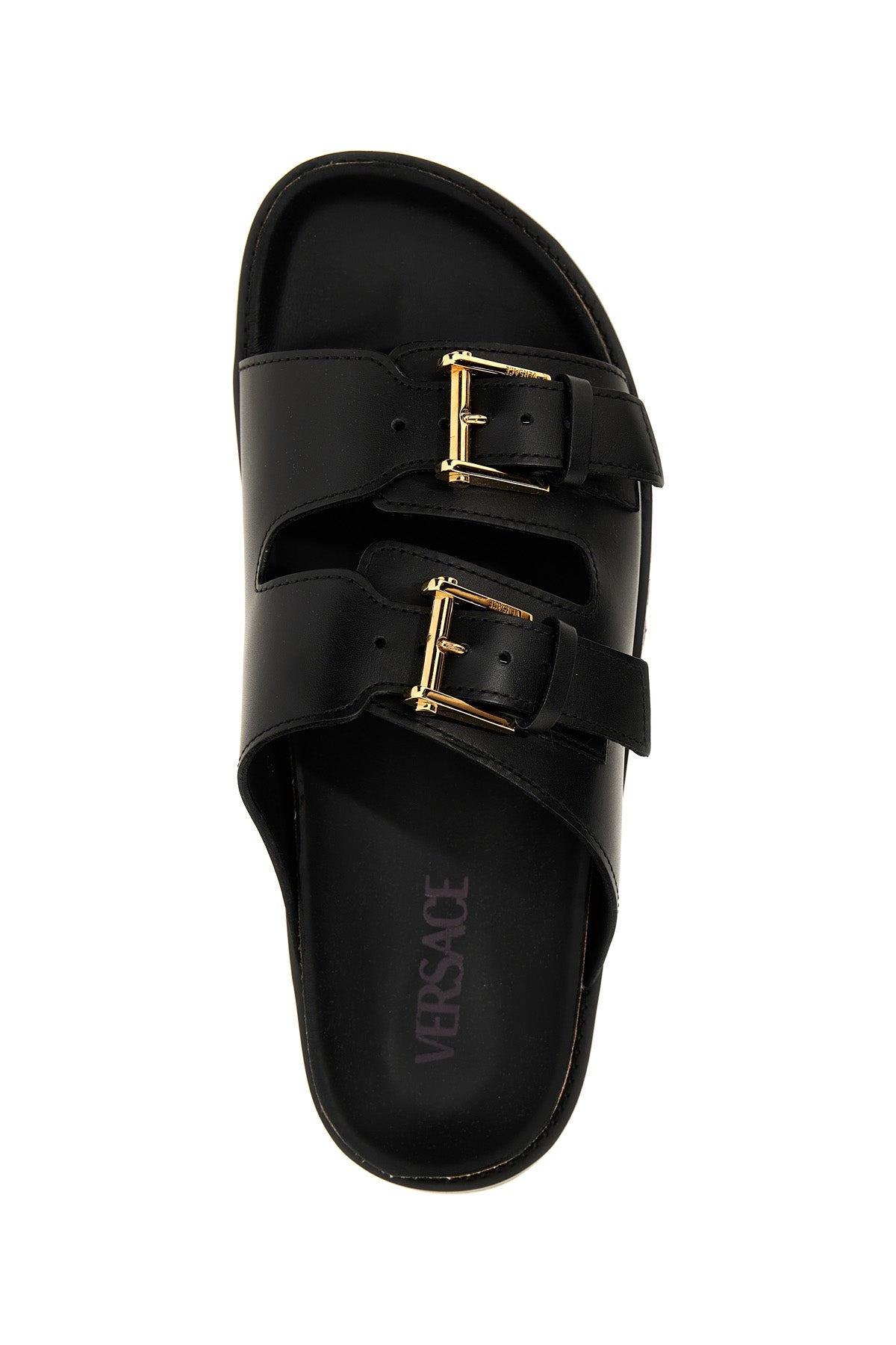 VERSACE LEATHER SANDALS 10110791A051471B00V