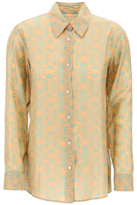Dries Van Noten silk clavel shirt CLAVEL8164350