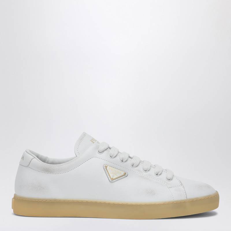 Prada White worn effect sneaker 2EE413G0013LPQQ_PRADA-F097W