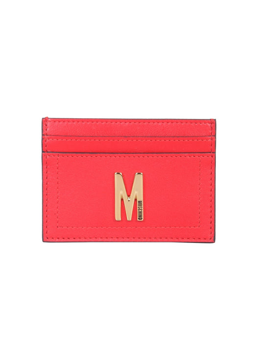 MOSCHINO LEATHER CARD HOLDER 811980080112