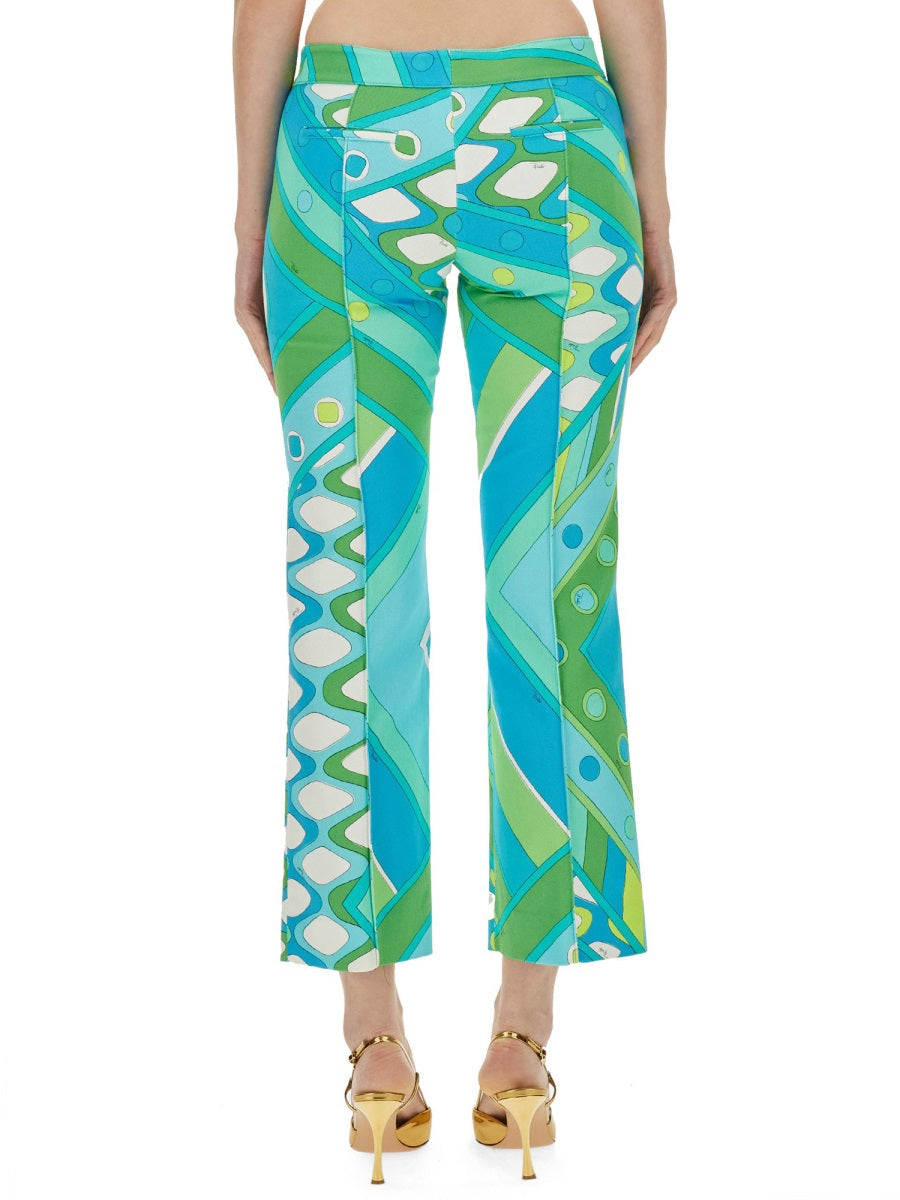 Emilio Pucci GABARDINE PANTS 4HRT534H728023