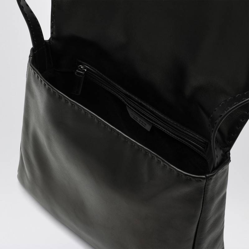 The Row Black Hobo Bag Nuance W1726L117P_THERO-BLANS