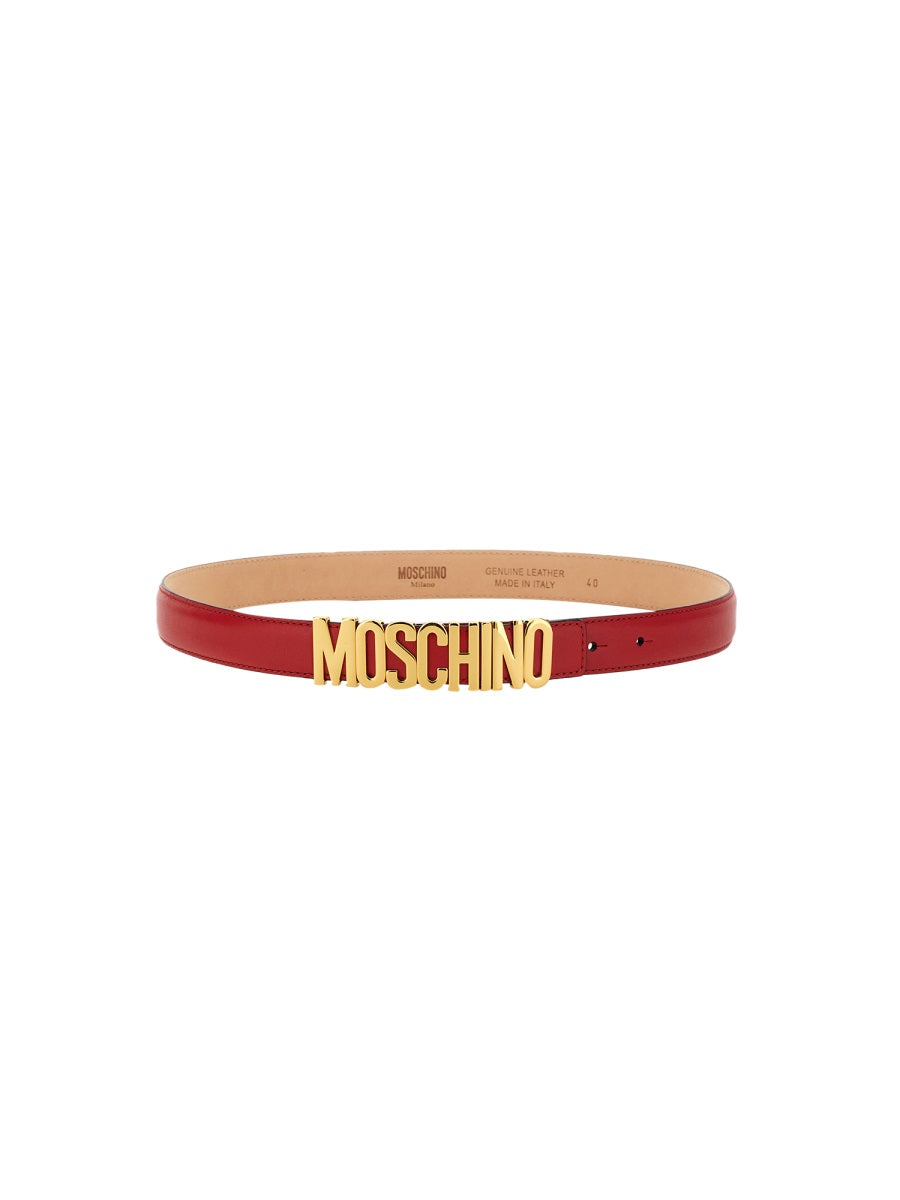 MOSCHINO BELT WITH LOGO 803380080116