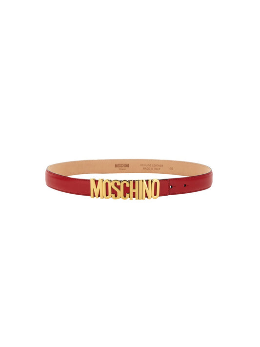 MOSCHINO BELT WITH LOGO 803380080116