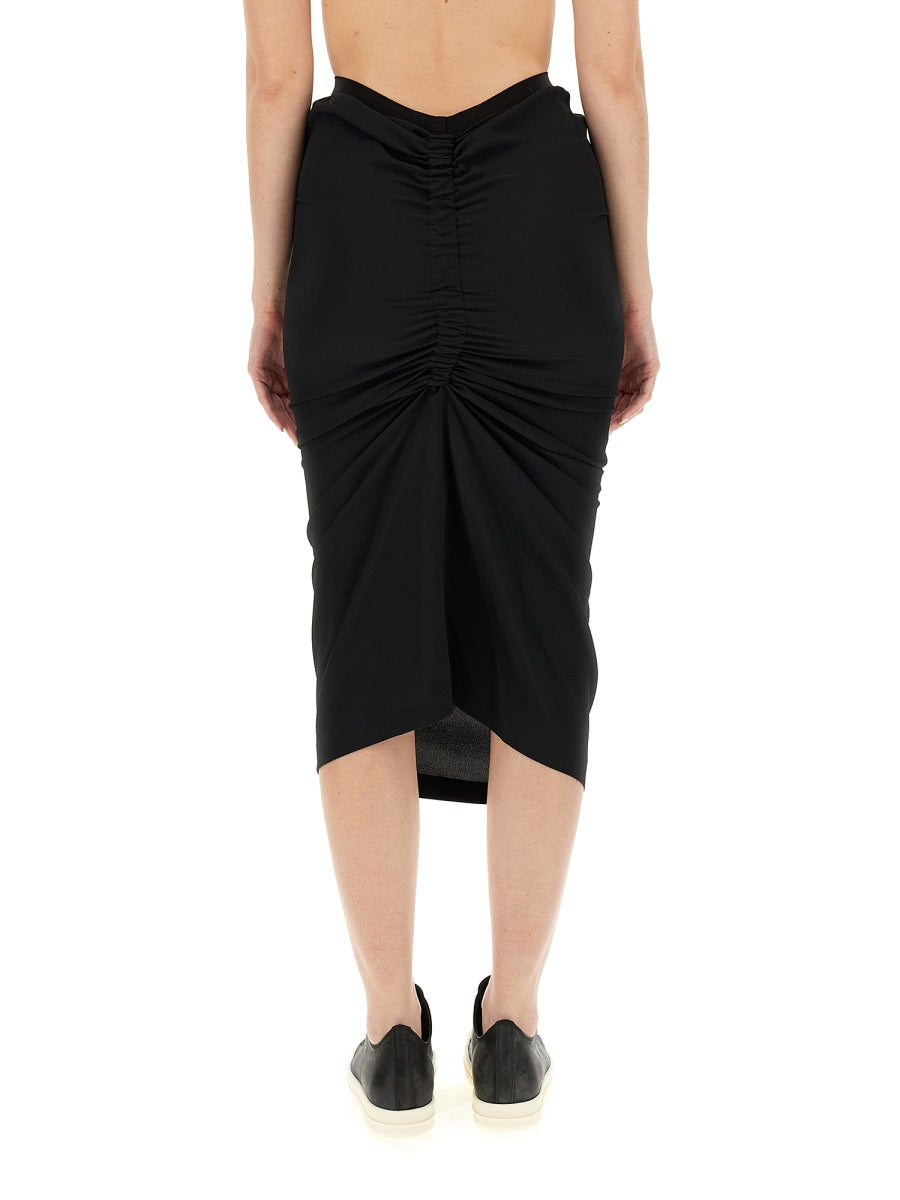 Rick Owens "SHRIMP" SKIRT RP01D2330CC09