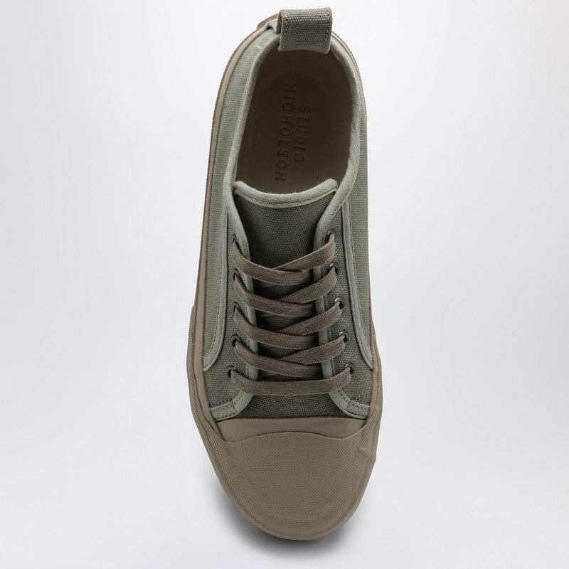 Studio Nicholson Byrd khaki low sneaker BYRD739P_STUNI-KH