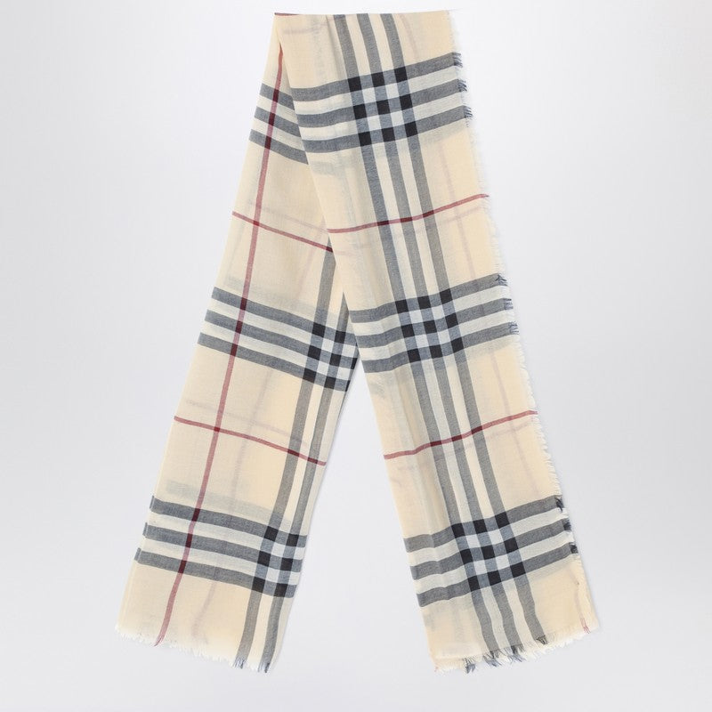 Burberry Check Stone wool scarf 8090720U153464P_BURBE-A1450