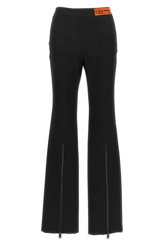 HERON PRESTON 'GABARDINE ZIP' PANTS HWCO001F23FAB00110001000