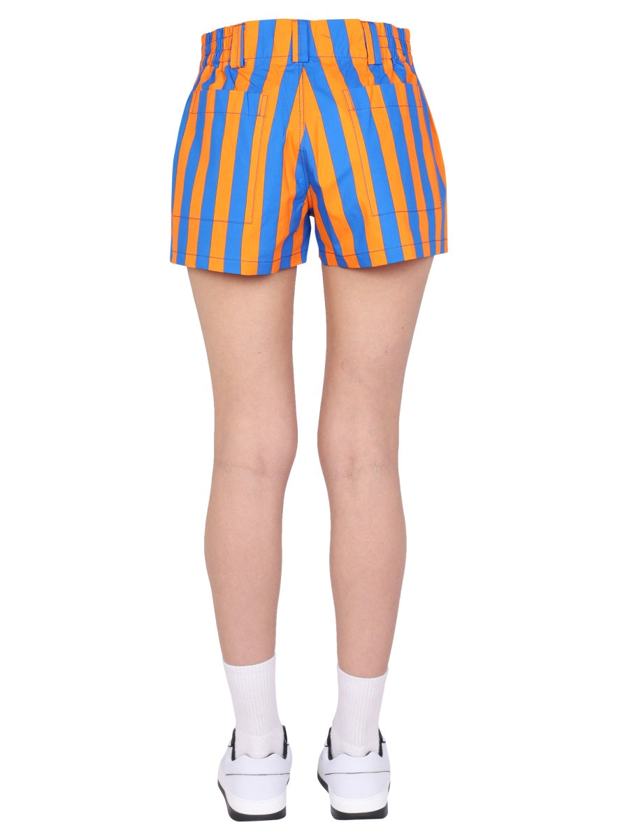 SUNNEI STRIPED PATTERN SHORTS  MRTWWBOT021WVN010OAS