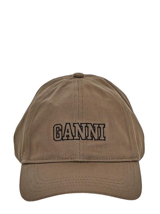 GANNI GANNI Hat brown A5083189