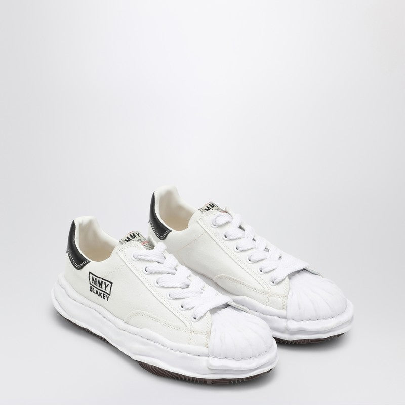 Maison Mihara Yasuhiro White canvas Blakey low-top sneakers A08FW735COP_MIHAR-WHT