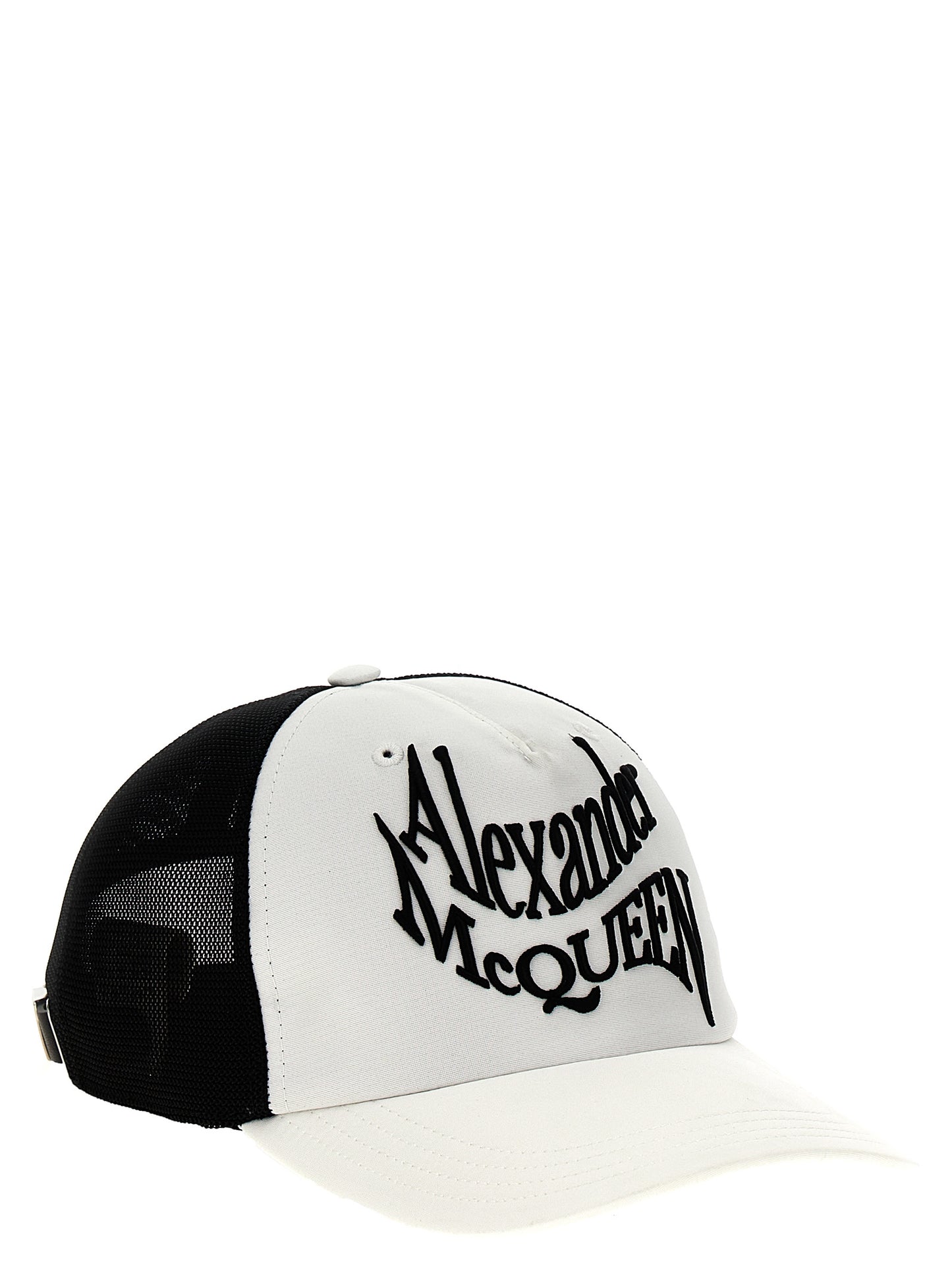 Alexander McQUEEN 'WARPED LOGO' CAP 7820694B13Q9060