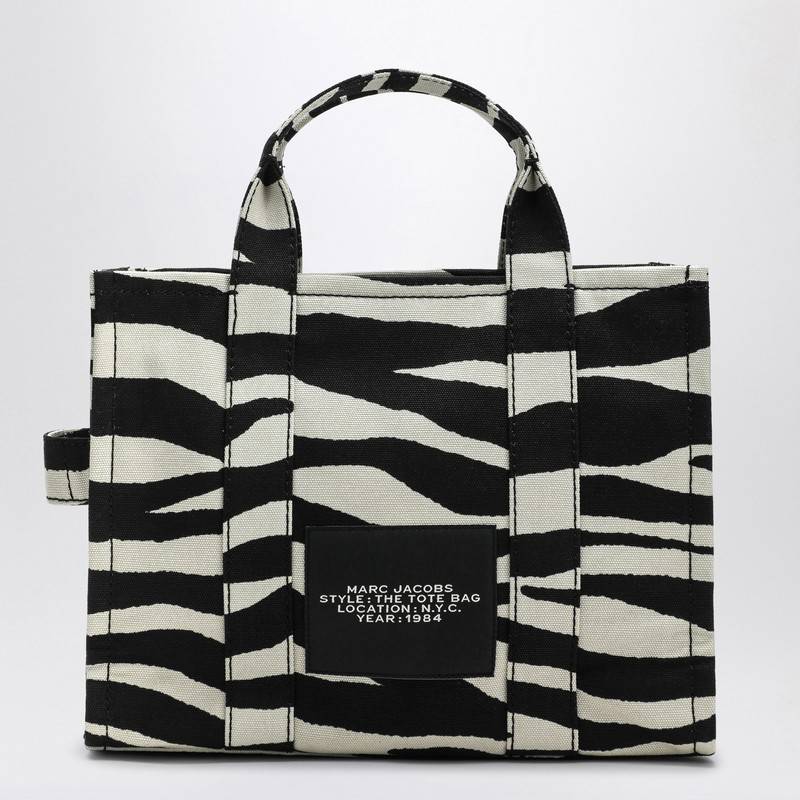 Marc Jacobs Medium tote bag in canvas with zebra print 2F4HTT021H05COP_MARC-005