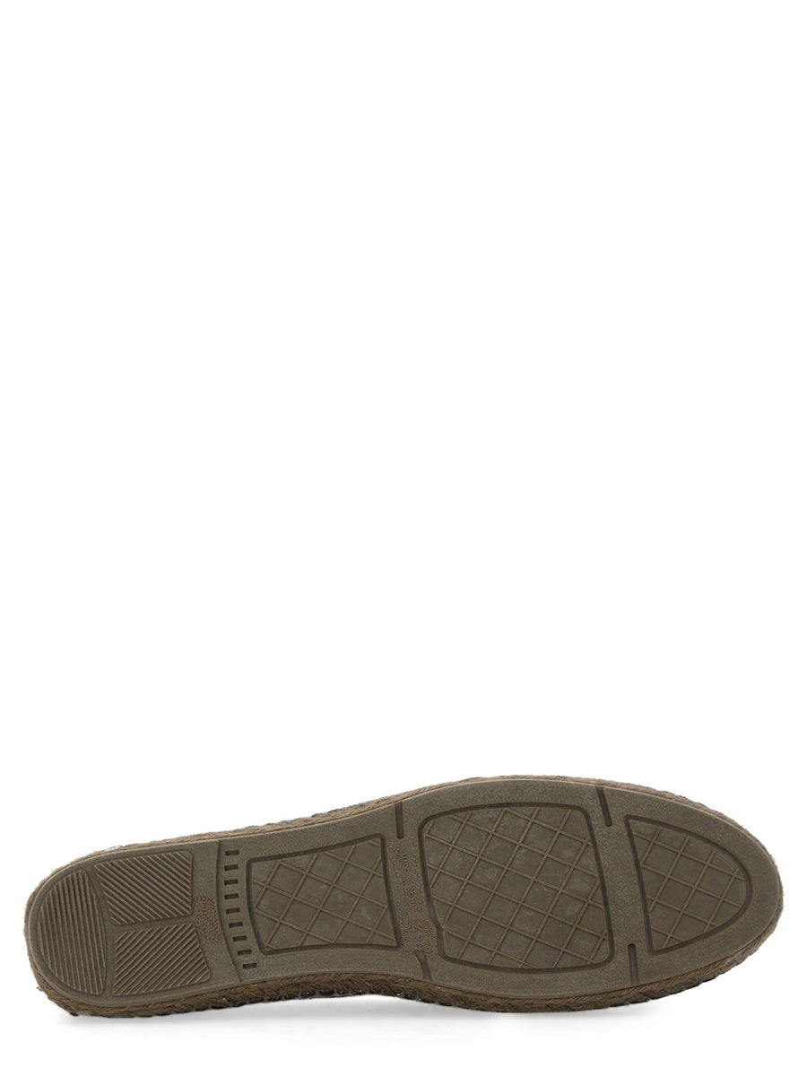 MANEBI ESPADRILLE IN SUEDE R5.0C0SUEDECARBONGREYONTONE