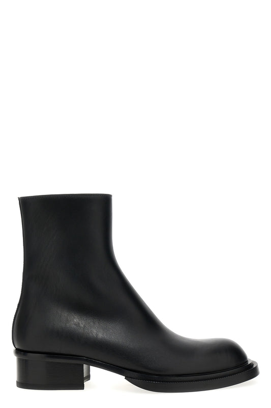 Alexander McQUEEN STACK CUBAN BOOTS 750383WIDY01000