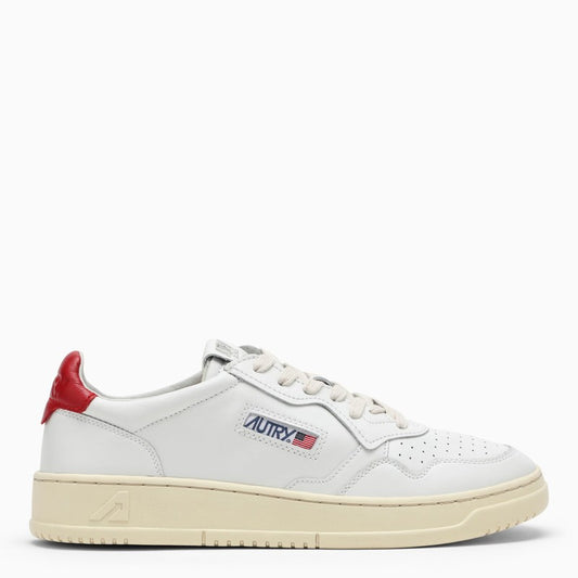 AUTRY Medalist white/red trainer AULMLL21O_AUTRY-LL21