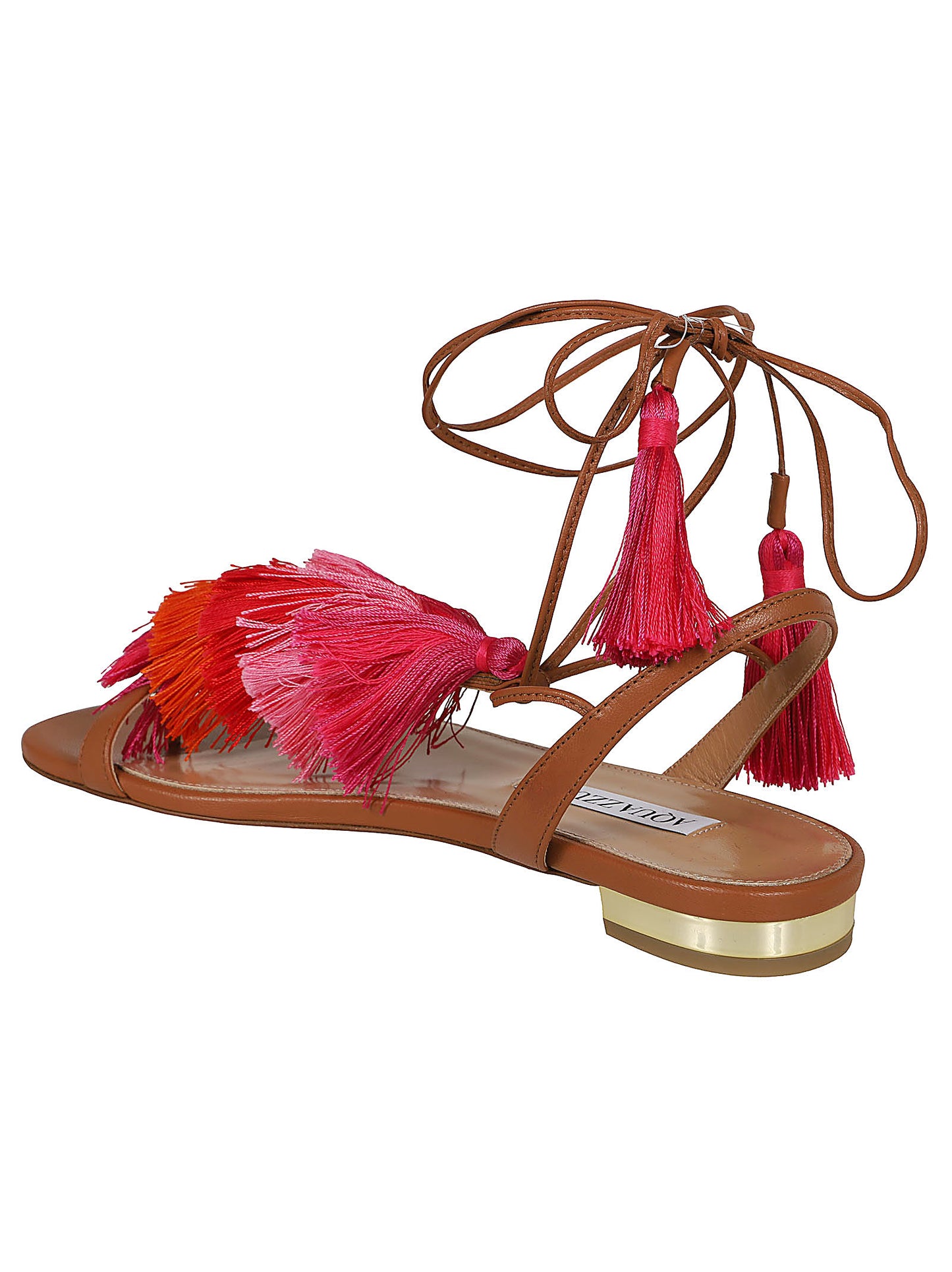 AQUAZZURA サンダル・ミュール CPTFLAS0TOBACCO CPTFLAS0NAPTOBACCO