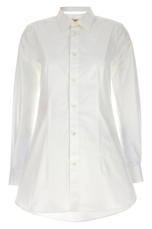 Marni CUT-OUT COLLAR SHIRT CAMA0556SYUTC28800W01