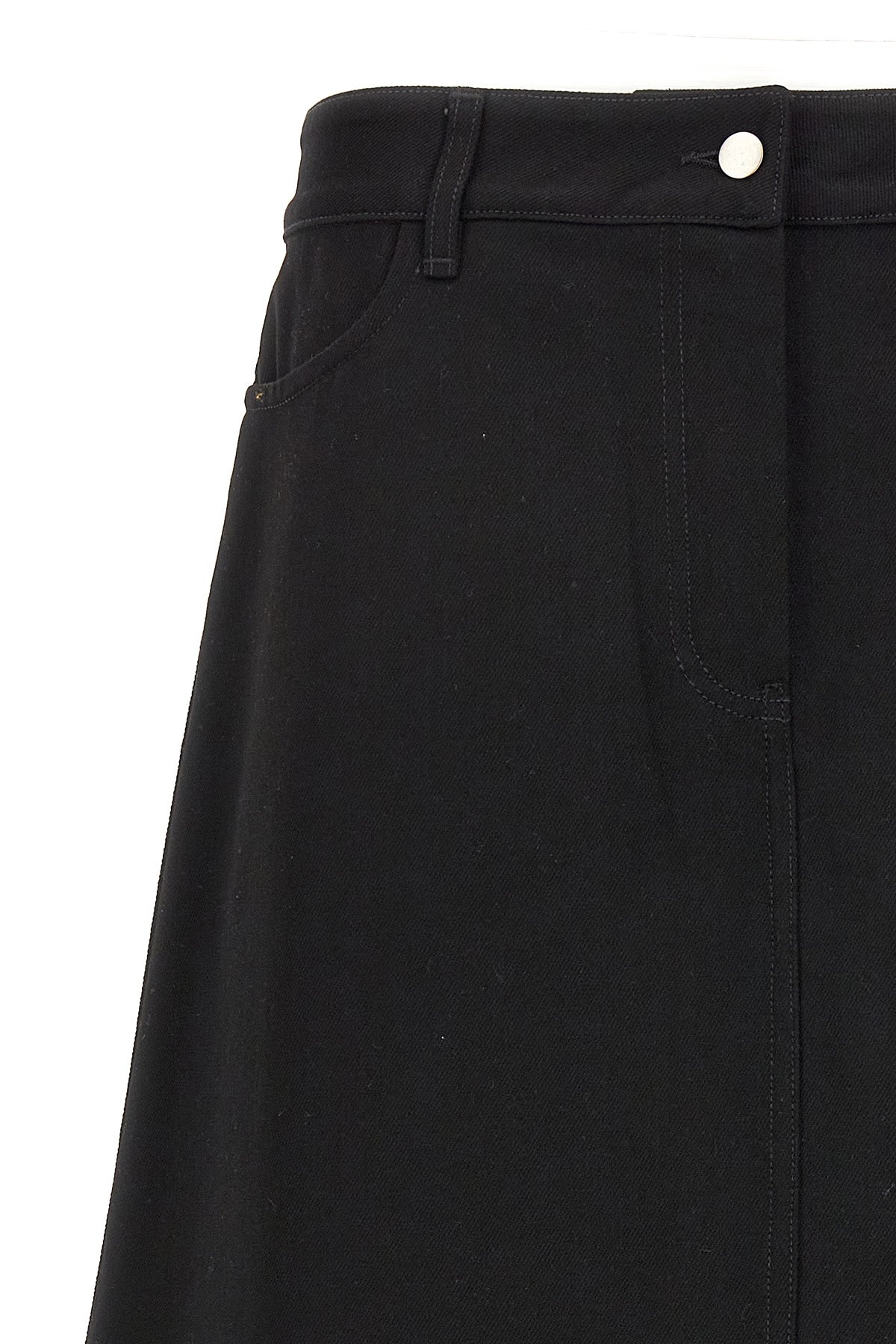 Studio Nicholson 'BARINGO' MIDI SKIRT BARINGOBLACK