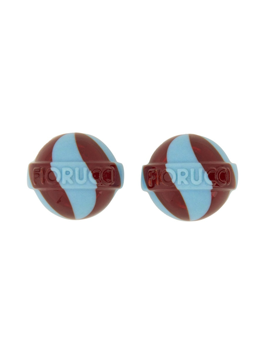 FIORUCCI "LOLLIPOP" EARRINGS U01FPAJE144PT01MU01REDBLUE