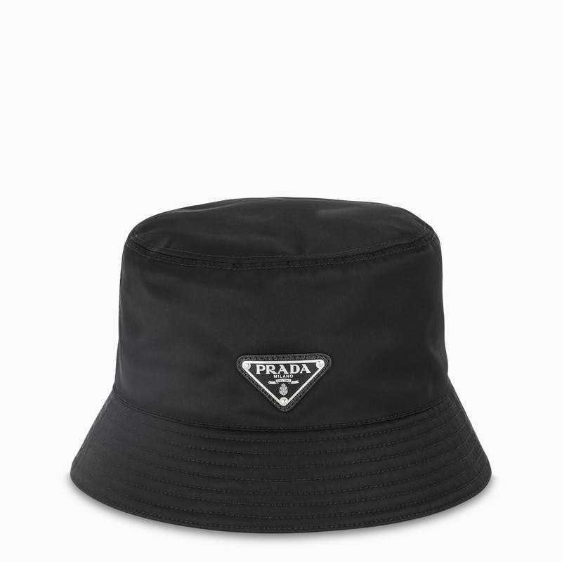 Prada Black nylon fisherman hat 2HC1372DMIK_PRADA-F0002